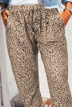 Load image into Gallery viewer, Leopard Pocketed Long Pants
