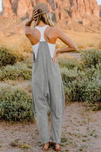 Load image into Gallery viewer, V-Neck Sleeveless Jumpsuit with Pocket
