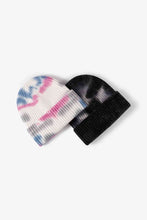 Load image into Gallery viewer, Tie-Dye Ribbed Knit Beanie
