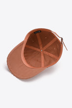 Load image into Gallery viewer, Distressed Adjustable Baseball Cap
