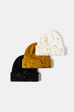 Load image into Gallery viewer, Confetti Rib-Knit Cuff Beanie
