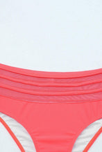 Load image into Gallery viewer, Scalloped Criss Cross High Waist Bikini
