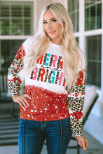 Load image into Gallery viewer, MERRY AND BRIGHT Graphic Round Neck Sweatshirt
