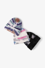 Load image into Gallery viewer, Tie-Dye Ribbed Knit Beanie
