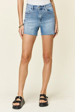 Load image into Gallery viewer, Judy Blue Full Size High Waist Rhinestone Decor Denim Shorts
