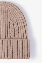 Load image into Gallery viewer, Cable-Knit Cuff Beanie
