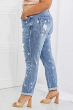 Load image into Gallery viewer, Judy Blue Sarah Full Size Star Pattern Boyfriend Jeans
