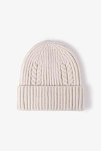 Load image into Gallery viewer, Cable-Knit Cuff Beanie
