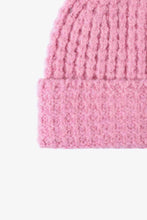 Load image into Gallery viewer, Waffle-Knit Cuff Beanie
