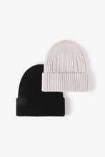 Load image into Gallery viewer, Cable-Knit Cuff Beanie
