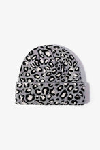 Load image into Gallery viewer, Leopard Pattern Cuffed Beanie
