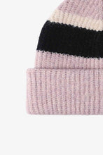 Load image into Gallery viewer, Tricolor Cuffed Knit Beanie
