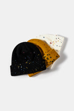 Load image into Gallery viewer, Confetti Rib-Knit Cuff Beanie
