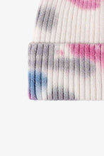 Load image into Gallery viewer, Tie-Dye Ribbed Knit Beanie
