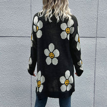 Load image into Gallery viewer, Floral Button Down Cardigan
