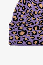 Load image into Gallery viewer, Leopard Pattern Cuffed Beanie
