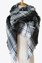 Load image into Gallery viewer, Plaid Imitation Cashmere Scarf
