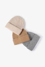 Load image into Gallery viewer, Waffle-Knit Cuff Beanie
