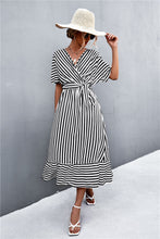 Load image into Gallery viewer, Girls Brunch striped dress
