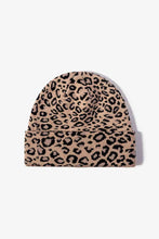 Load image into Gallery viewer, Leopard Pattern Cuffed Beanie
