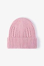 Load image into Gallery viewer, Cable-Knit Cuff Beanie
