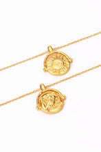 Load image into Gallery viewer, 18K Gold-Plated Brass Double Sided Wear Necklace
