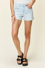 Load image into Gallery viewer, Judy Blue Full Size Contrast Stitching Denim Shorts with Pockets
