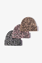 Load image into Gallery viewer, Leopard Pattern Cuffed Beanie
