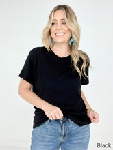 Load image into Gallery viewer, Zenana Solid Cotton Boyfriend Tee - New Colors
