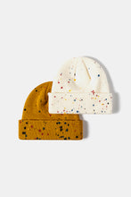 Load image into Gallery viewer, Confetti Rib-Knit Cuff Beanie
