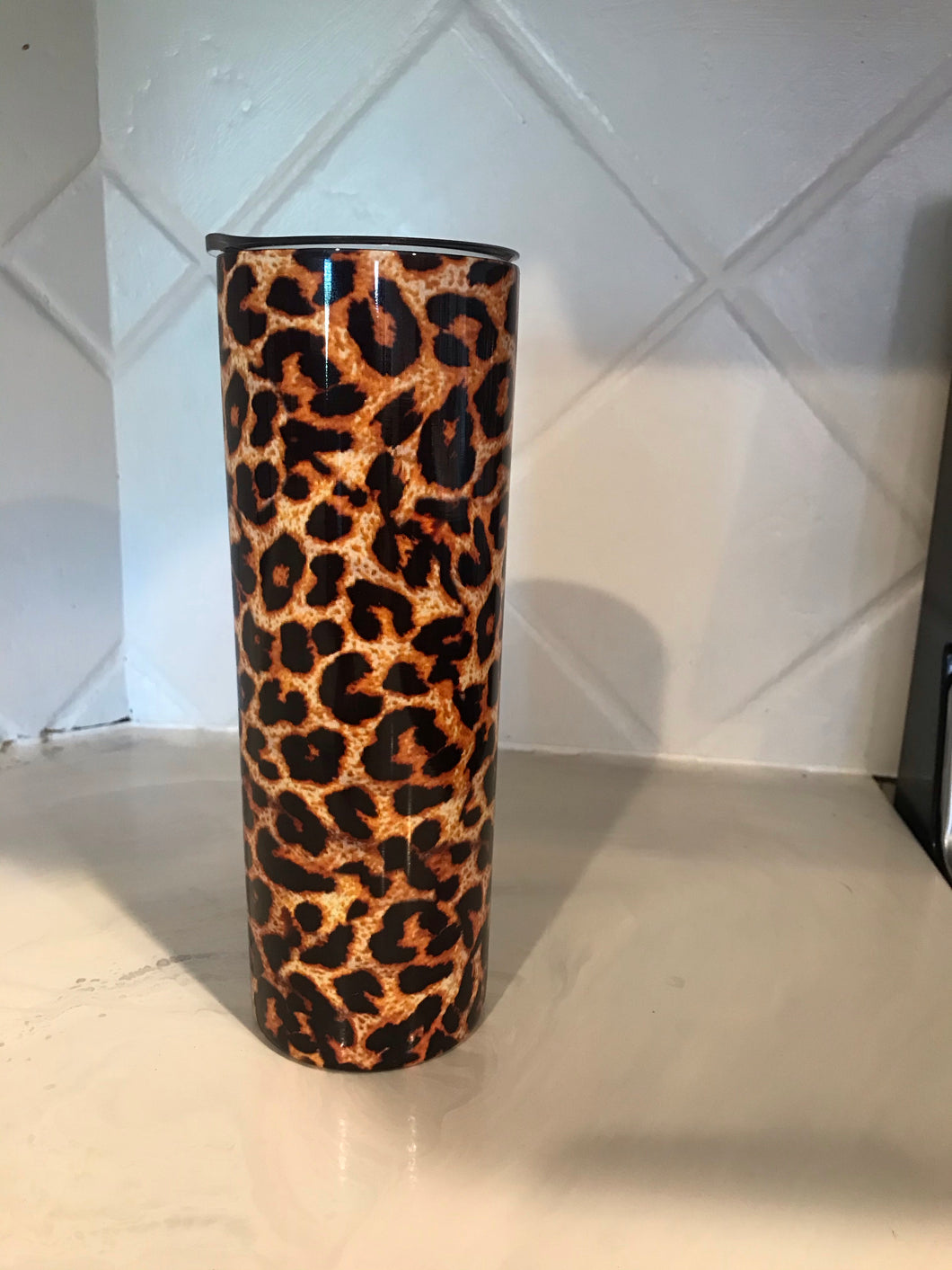 Leopard tumbler